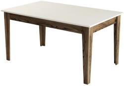 Hanah Home Milan 517 étkezőasztal - diófa, krém