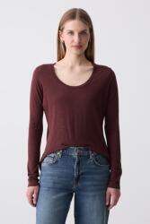 American Vintage longsleeve pentru femei cu bumbac 9BY2-BUDZTW_88X (JAC49V)