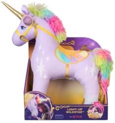 Spin Master Jucarie de plus Unicorn Academy - Unicornul Wildstar, cu lumini, 38 cm (681147067592)