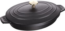Staub Vas de copt din fontă cu capac negru 23 x 17 cm Staub (ST1332325)