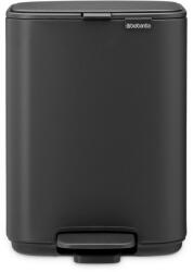 Brabantia Coș cu pedală BO 4 l, minerál gri, oțel, Brabantia (BRAB237904) Cos de gunoi