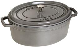 Staub Oală de gătit ovală, gri grafit V 6, 5 l Staub (ST1103318)