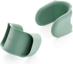 Lékué Mănușă pentru cuptor pentru oală de gătit 9 cm, set de 2 buc, verde, silicon, Lékué (LKE890208)