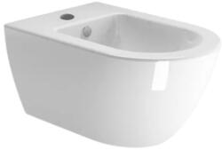 Sapho Gsi Pura fali bidé 55x36 cm, Extraglaze, fehér 8865111 (8865111) - benedekszerelveny