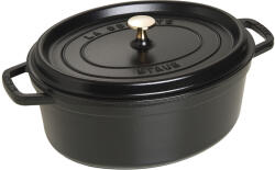 Staub Oală de gătit ovală, negru V 8, 0 l Staub (ST1103725)