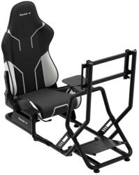 Huzaro Speed 6.0 Sim Racing Cockpit - Komplett versenyszimulátor váz üléssel, monitorállvánnyal és váltótartóval