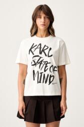 Karl Lagerfeld Jeans tricou pentru femei din bumbac 9BY2-TSDZI7_01X (B3W17019)