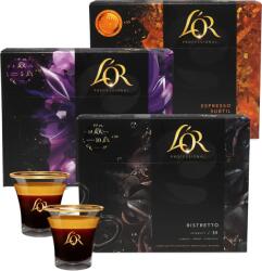 L'OR | Pachet cafea neagră - 150 capsule compatibil cu Nespresso® Pro