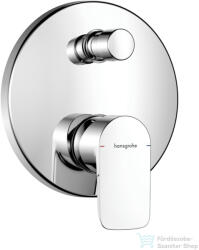 Hansgrohe NEOVIS Q falsík alatti kád/zuhany csaptelep alaptest nélkül, króm 71482000 (71482000)