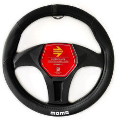 MOMO Elegant kormányvédő - M 38-39 cm - fekete/szürke