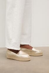 Answear. LAB női bőr platformos espadrille - arany Női 39