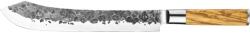 Forged Olive Cuțit de măcelar din oțel japonez 440C, lungimea lamei 255 mm