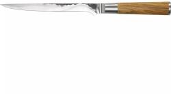 Forged Olive Cuțit pentru filetare din oțel inoxidabil, lungimea lamei 180 mm