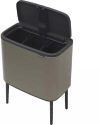 Brabantia Bo Touch Bin Coș de gunoi pentru colectare selectivă 3×11 l, gri Cos de gunoi