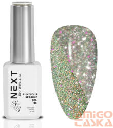  Next By Zellia Gél Lakk 10Ml - Luminous Sparkle Gel - 006 (LSG-006)