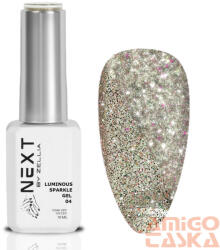  Next By Zellia Gél Lakk 10Ml - Luminous Sparkle Gel - 004 (LSG-004)