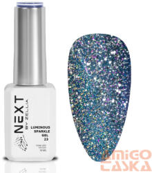  Next By Zellia Gél Lakk 10Ml - Luminous Sparkle Gel - 023 (LSG-023)
