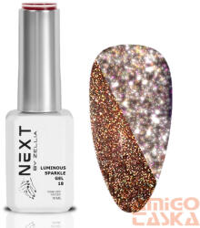  Next By Zellia Gél Lakk 10Ml - Luminous Sparkle Gel - 018 (LSG-018)
