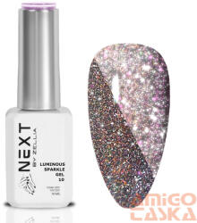  Next By Zellia Gél Lakk 10Ml - Luminous Sparkle Gel - 010 (LSG-010)