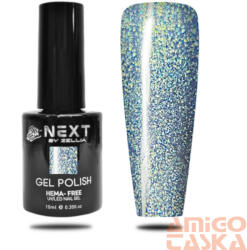  Next By Zellia Gél Lakk 10Ml - Hema / Tpo Free - ZB-116 - Tengerfény Csillámok (ZB-116)