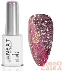  Next By Zellia Gél Lakk 10Ml - Color Diamond Gel- 011 (DMG-011)