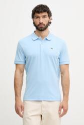 Lacoste póló férfi pamut - kék S - answear - 28 990 Ft