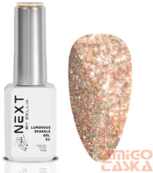  Next By Zellia Gél Lakk 10Ml - Luminous Sparkle Gel - 002 (LSG-002)