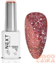  Next By Zellia Gél Lakk 10Ml - Luminous Sparkle Gel - 016 (LSG-016)