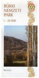 Paulus Bükki Nemzeti Park térkép Paulus 1: 50 000