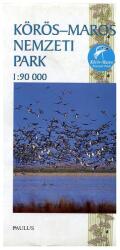 Paulus Körös-Maros Nemzeti Park térkép Paulus 1: 90 000