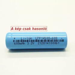 Titan Ipari LFP 14500 600 mAh LiFePO4 akkumulátor (LFP14500-600)