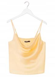 Nasty Gal Nastygal Szatén Felső Sárga 40-ES Méret