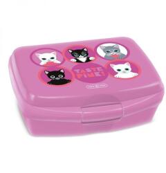 Ars Una Think Pink Meow cicás uzsonnásdoboz - 16, 5x6x13, 5 cm - Ars Una (52545191)