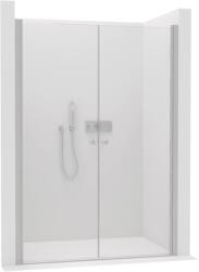 Cerano - 2-szárnyú zuhanyajtó Antelo B/J - 6 mm - króm, átlátszó üveg - 100x190 cm (CER-432325)