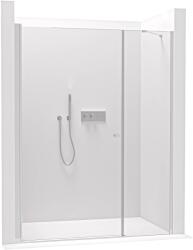 Cerano - Antelo zuhanyajtó fix résszel B/J - 6 mm - króm, átlátszó üveg - 120(90+30)x190 cm (CER-435842)