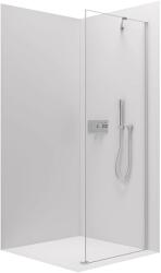 Cerano - Marino és Volpe oldalfal B/J - 6 mm - króm, átlátszó üveg - 70x190 cm (CER-420252)