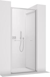 Cerano - Versaro B/J tolóajtó zuhanykabinhoz - 6 mm - króm, átlátszó üveg - 100x195 cm - kihúzható (CER-8050BD80338)