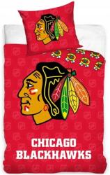TipTrade , sro Ágyneműgarnitúra paplan 140 cm x 200, párna 70x90cm (ChicagoBlackhawks 245001 8935)