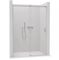 Cerano - Santoro zuhanytolóajtó, bal/jobb - 8 mm - króm, átlátszó üveg - 130x195 cm (CER-8050BD6959)