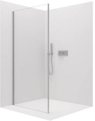 Cerano - Porte oldalfal B/J - 8 mm - króm, átlátszó üveg - 90x195 cm (CER-413444)