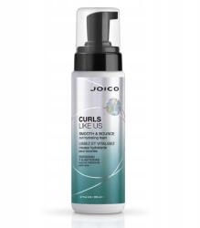 Joico curls smooth and bounce Hidratáló hab göndör hajra 200ml (074469562942)
