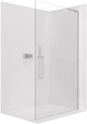 Cerano - Zuhanykabin Onyx B-jobb oldali merevítővel - 8 mm - króm, átlátszó üveg - 150x200 cm (CER-8050BD1073)