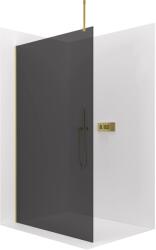 Cerano - Zuhanykabin Onyx Top Round B/J - 8 mm - kerek tartó - arany, grafitüveg - 30x200 cm (CER-8050BD71980)