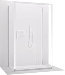 Cerano - Háromfalú zuhanykabin Varone LINE UL/P - 6 mm - króm, átlátszó üveg - 120x90x195 cm - tolóajtó (CER-DY505-90139)