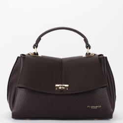 Flora&Co Paris Geanta maro cafeniu medie FloraCO Paris F9963 15 (F9963CHOCOLAT)