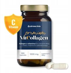 Zdrowa Linia Tengeri kollagén C-vitamin kapszulával Premium VitCollagen 100 kapszula (5908456340006)