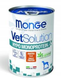 Monge Konzerv kutyáknakVETSOLUTION Dog- Hypo Monoprotein Kacsa 400g Monge márka