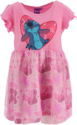 Mister Licence Disney Lilo és Stitch, A csillagkutya Pink Leaf gyerek nyári ruha 3 év / 98 cm 85FML3588863 (85FML3588863)