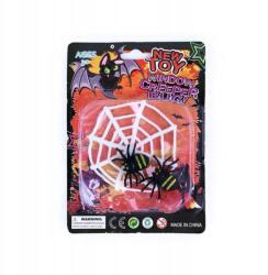 Springos Pókháló pókokkal Halloween dekoráció (HA5229)