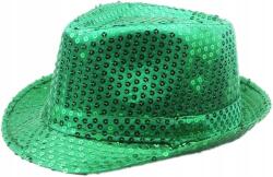 Shein Fedora Kalap Zöld Flitterekkel 58cm (sm2412250253165484)
